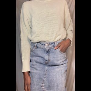 Mint green sweater